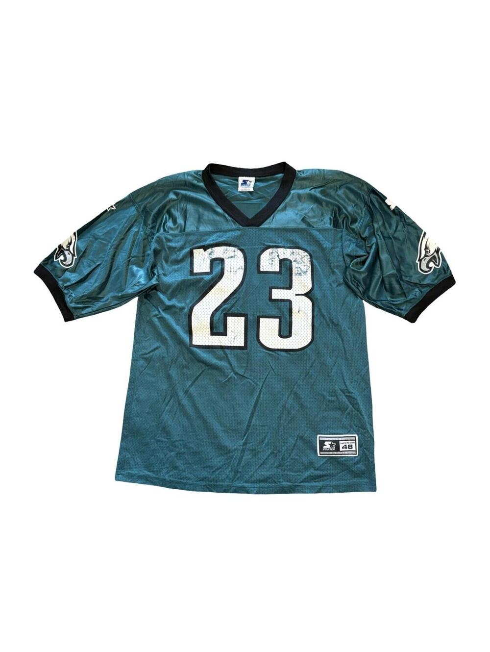 Vintage Starter Philadelphia Eagles Football Jersey Size 48 NFL Players 1998
